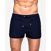 economico Pantaloni corti da corsa-Per uomo Pantaloncini da corsa Pantaloncini Running Pantaloncini da palestra Maratona Pantaloncini un terzo Mutandine Ranger Pantaloni Sportivo Autunno Elastene Traspirante Asciugatura rapida