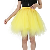 cheap Petticoat-Classic Lolita 1950s Cocktail Dress Dress Petticoat Hoop Skirt Crinoline Ballet Dancer Solid Colored Princess Women&#039;s Girls&#039; Wedding Party Bachelorette Party Adults&#039; Petticoat