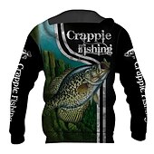 abordables Motif 3D-Homme Graphic Poissons Sweat à capuche Sweats à Capuche Sweat-shirt Sweat à capuche manche longue Sweat à capuche Capuche Vêtement de rue 3D effet Sport &amp; Loisir du quotidien Noir Bleu Roi Imprimer