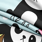 cheap Duvet Cover Sets-3D Bedding  Panda Rabbit print Print Duvet Cover Bedding Sets Comforter Cover with 1 print Print Duvet Cover or Coverlet，2 Pillowcases for Double/Queen/King