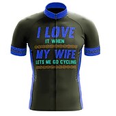 billiga Tröjor för män-Herr Cykeltröja Kortärmad Cykel Tröja Överdelar med 3 bakfickor Bergscykling Vägcykling Andningsfunktion Snabb tork Fuktabsorberande Mjuk Vit Polyester sporter Kläder