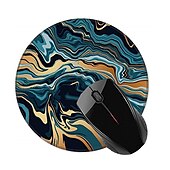 Недорогие Коврик для мыши-Базовый коврик для мыши 7.9*7.9 дюймовый Противоскользящий ЗАЩИТА ОТ ВЛАГИ Резина Ткань Коврик для мыши для компьютеров Портативный ПК Офис Дом Игры