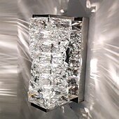 levne Vnitřní nástěnná světla-lightinthebox crystal led vnitřní nástěnné svítidlo obývací pokoj ocelová nástěnná svítidla 220-240v