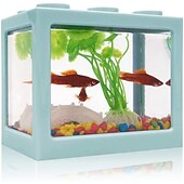 ieftine Decor &amp; Pietriș de Acvarii-pvc acvariu pește betta mini acvariu accesorii pești betta decor bloc de construcție ornamental acvariu acvariu decorare animale de companie