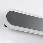 economico Luci da parete-Lightinthebox Lampada da Parete Lunga Minimalista, Lampada da Parete Moderna a LED da 40 cm/60 cm, Lampada da Parete per Soggiorno, Camera da Letto, Comodino, Lampada da Parete per Interni in