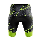 voordelige Heren Shorts, Panty&#039;s &amp; Broeken-Voor heren Fietsbroek Gevoerde wielrenshorts Fietsen Gewatteerde shorts Bergracen Wegwielrennen Sport 3D-pad Fietsen Ademend Sneldrogend Geel Rood Polyester Spandex Kleding Wielrenkleding