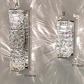 levne Vnitřní nástěnná světla-lightinthebox crystal led vnitřní nástěnné svítidlo obývací pokoj ocelová nástěnná svítidla 220-240v