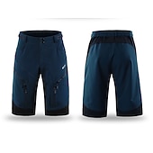 זול מכנסיים, טייצים ומכנסיים קצרים לגברים-בגדי ריקוד גברים מכנסי רכיבה באגי מכנסי אופניים אופניים מכנסיים קצרים מכנסיים קצרים רחבים התאמה רגועה רכיבת הרים רכיבת כביש ספורט 3D לוח ייבוש מהיר רוכסן עמיד למים רך שחור ירוק צבא ביגוד