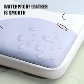 baratos Bolsas, estojos e luvas para laptop-capas para laptop 13,3&quot; 14&quot; 15,6&quot; polegadas, à prova d&#039;água à prova de choque, adequado para macbook air pro, hp, dell, lenovo, asus, acer, notebook chromebook, couro sintético cor mista, para