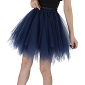 cheap Petticoat-Classic Lolita 1950s Cocktail Dress Dress Petticoat Hoop Skirt Crinoline Ballet Dancer Solid Colored Princess Women&#039;s Girls&#039; Wedding Party Bachelorette Party Adults&#039; Petticoat