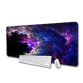 Недорогие Коврик для мыши-большой коврик для мыши xl 35,4x15,7 дюйма большой расширенный компьютерная клавиатура коврик для мыши настольный коврик для ноутбука со сшитыми краями водонепроницаемый коврик для мыши для дома