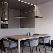 levne Závěsná světla-25 cm jednoduchý designový přívěsek z lehkého kovu s povrchovou úpravou led nordic style 220-240v