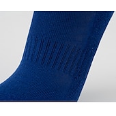 economico calzini da uomo-Per uomo 3 coppie Calzini Calzettoni Sportivi Calzini casual Nero Giallo Colore Cotone A strisce Informale Giornaliero Sport Medio spessore Quattro stagioni Di tendenza Comoda