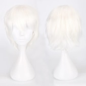 economico Parrucche Anime-s parrucche cosplay per uomini e donne parrucca anime in fibra resistente al calore parrucche di halloween da 12 pollici