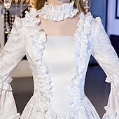 voordelige Jurken-cinderella maria antonietta retro vintage rococo victoriaans renaissance 18e eeuw prinses koloniale periode jurk dames jacquard kostuum vintage cosplay prestatie bruiloft 3/4-mouwen