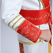 abordables Conjuntos-Rococó Medieval siglo 18 Ropa de Fiesta Aristócrata Disfraz Chico Jubileo de platino de la reina 2022 Isabel 70 años Carnaval de Venecia Niños Chaqueta