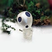 cheap Garden Sculptures&amp;Statues-5pcs Luminous Tree Elves Spirit Princess Mononoke Micro Landscape Figure Ornament Glowing Miniature Gardening Potted Decor