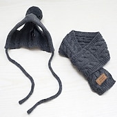 ieftine Bandane și pălării-Câine Bandane &amp; Căciuli Eșarfă Căței Haine pentru catelus Păstrați-vă cald Iarnă Cald Îmbrăcăminte pentru câini