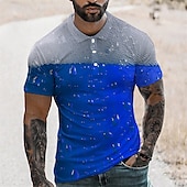 Oktoberfest Men's Polo Shirt Tennis Shirt Golf Shirt Graphic Prints Beer Collar Yellow Light Green Red Navy Blue Light Purple 3D Print Street Casual Short Sleeve Button-Down Clothing Apparel Fashion 13