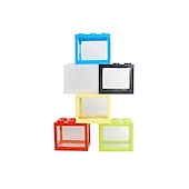 ieftine Decor &amp; Pietriș de Acvarii-pvc acvariu pește betta mini acvariu accesorii pești betta decor bloc de construcție ornamental acvariu acvariu decorare animale de companie