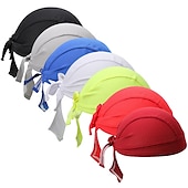 economico Cappelli, berretti e bandane da ciclismo-21Grams Berretto con cappuccio teschio Fare Rag Resistente ai raggi UV Traspirante Asciugatura rapida Anti-polvere Traspirabilità alta (&gt; 15001 g) Bicicletta / Ciclismo Nero Bianco Giallo Autunno