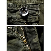 economico Classico-Per uomo Pantaloncini cargo Pantaloncini mimetici Pantaloncini da Escursionismo Multi-tasche Tasche Multiple Mimetico Traspirante All'aperto Lunghezza al ginocchio Casuale Quotidiano Streetwear