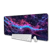 Недорогие Коврик для мыши-большой коврик для мыши xl 35,4x15,7 дюйма большой расширенный компьютерная клавиатура коврик для мыши настольный коврик для ноутбука со сшитыми краями водонепроницаемый коврик для мыши для дома