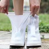 baratos Jardinagem-Capas impermeáveis para botas de chuva, galochas antiderrapantes com controle de areia, sola de borracha em pvc reutilizáveis botas de chuva e neve galochas para ciclismo acampamento ao ar livre pesca viagem jardim