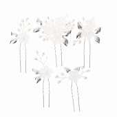 voordelige Bruiloft Zendspoel-Kukat Hoofdtooi Helm Legering Bruiloft Speciale gelegenheden  Bruiloft Bruids Met Imitatieparel Bloem Helm Hoofddeksels