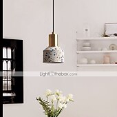 economico Luci Isola cucina-10 cm lanterna pendente design lampada a sospensione in metallo moderno 220-240v