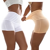 cheap Control Panties-Women&#039;s Shapewear Casual / Sporty Shorts Scrunch Butt Shorts Anti Chafing Shorts Short Pants Weekend Yoga Stretchy Solid Colored Tummy Control Butt Lift High Waist Skinny  Home Outfits
