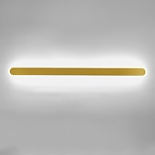 voordelige Wandverlichting voor binnen-80/100cm led moderne indoor wandlampen woonkamer eetkamer metalen wandlamp 220-240v 32 w