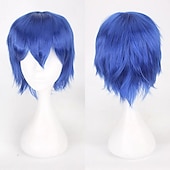 economico Parrucche Anime-s parrucche cosplay per uomini e donne parrucca anime in fibra resistente al calore parrucche di halloween da 12 pollici