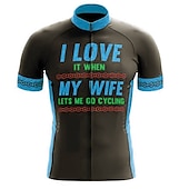 billiga Tröjor för män-Herr Cykeltröja Kortärmad Cykel Tröja Överdelar med 3 bakfickor Bergscykling Vägcykling Andningsfunktion Snabb tork Fuktabsorberande Mjuk Vit Polyester sporter Kläder