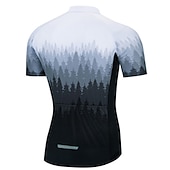 billiga Tröjor för män-Herr Cykeltröja Kortärmad Cykel Överdelar med 3 bakfickor Bergscykling Vägcykling Andningsfunktion Snabb tork Fuktabsorberande Reflexremsa Gul Röd Grön Polyester sporter Kläder
