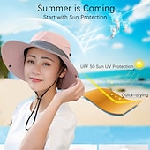 זול כיסוי ראש חיצוני-כובע שמש כובע דלי כובע packable הגנת UV ייבוש מהיר קיץ אביב רחב