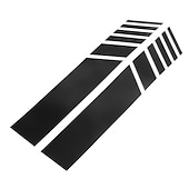 رخيصةأون أدوات حماية وتصميم هيكل السيارات-ملصقات سيارة starfire مرآة الرؤية الخلفية للسيارة مخططة عاكسة تحذير القيادة الآمنة شارات السهم تصميم ريشة مرآة الرؤية الخلفية ملصقات مقترنة بخمسة ألوان اختيارية 2 قطعة