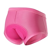 economico Pantaloni, pantaloncini e gonne da donna-Arsuxeo Per donna Sottopantaloncini da ciclismo Inverno Estate Coolmax® Silicone Poliestere Nero Rosa Tinta unica Bicicletta Pantaloncini / Cosciali Pantaloncini intimo Pantaloncini imbottiti di