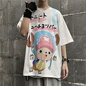 baratos Gráfico de personagem de desenho animado e filme-One Piece Nami Roronoa Zoro Tony Tony Chopper Japonesa/Curta Desenho Mangá Anime 3D Harajuku Arte Gráfica Kawaii Para Casal Homens Mulheres Adulto Regresso à Escola Impressão 3D
