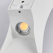 olcso kültéri fali lámpák-modern északi stílusú kültéri fali lámpák beltéri fali lámpák hálószoba alumínium 220-240v 7 w
