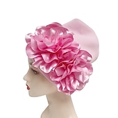 economico Cappelli per feste-Copricapo Accessori per capelli Seta come raso turbanti Festa / Serata Per eventi Kentucky Derby cocktail Astco reale Stile etnico Con Floreale A strati Copricapo Copricapo