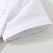 2 delar Ringbärarkostym Pojkar Barn Småbarn Skjorta och shorts Klädesset Utomhus Fest söt stil Häftig Mild Ensfärgat Vit Bomull billiga Pojkes formella kostym-2 delar Ringbärarkostym Pojkar Barn Småbarn Skjorta och shorts Klädesset Utomhus Fest söt stil Häftig Mild Ensfärgat Vit Bomull