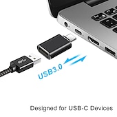 halpa Kaapelit-4 kpl usb c naaras-urossovitin tyyppi c usb-sovitin usbc virtalaturin kaapelin muunnin iphone 13 12 mini pro max, samsung galaxy s22, ipad mini air pro i-watch series 7