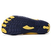 billige Sneakers til herrer-menns svarte barbeint vannsko med sklisikker såle for strand, svømming og utendørsaktiviteter