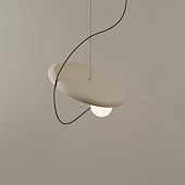 cheap Island Lights-25 cm Nordic Pendant Light LED Nordic Style Modern Designer Art Lamp Metal Living Room Restaurant Bar Bedroom 85-265V