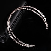 preiswerte Diademe &amp; Krone-Kronen-Tiaras Stirnbänder Kopfbedeckung Strass Aleación Hochzeit Party / Abend Retro Süß Mit Kristall / Strass Kombination Kopfschmuck Kopfbedeckung