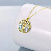 お買い得  ネックレス＆ペンダント-女性用 ネックレス シック・モダン ストリート 木 ネックレス / ゴールデン / シルバー / 秋 / 冬 / 春