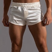preiswerte Herren Badehosen-Herren Sportliche Shorts 3-Zoll-Shorts Kurze Shorts Kurze Sporthose Kurze Sporthose Sport Shorts Elastische Taille Feste Farbe Atmungsaktiv Schnelltrocknend Kurz Sports Outdoor Fitness Laufen Casual