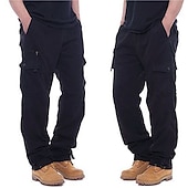 preiswerte Unterteile-Herren Cargohosen Wanderhose Wanderhosen Militär Sommer Außen Ripstop Atmungsaktiv Rasche Trocknung Tasche mit Reißverschluss Hosen / Regenhose Unten Armeegrün Armee-Gelb Baumwolle Jagd Angeln