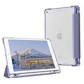 Χαμηλού Κόστους iPad θήκη-Δισκίο Θήκες Καλύμματα Για Apple iPad Air 5ο ipad 9th 8th 7th Generation 10.2 inch iPad Pro 3rd 11&#039;&#039; iPad Pro 2nd 11&#039;&#039; iPad Pro 1st 11&#039;&#039; 2022 2021 2020 2019 2018 Φορητά Μολυβοθήκη Trifold Stand